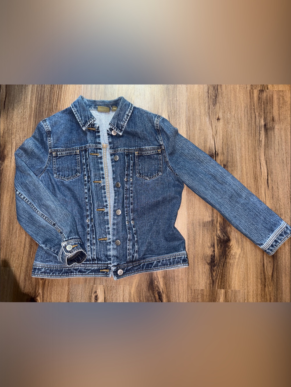Caslon Medium Blue Wash Denim Jacket
